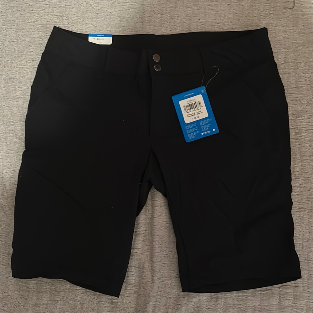 Columbia black shorts (Size 8)